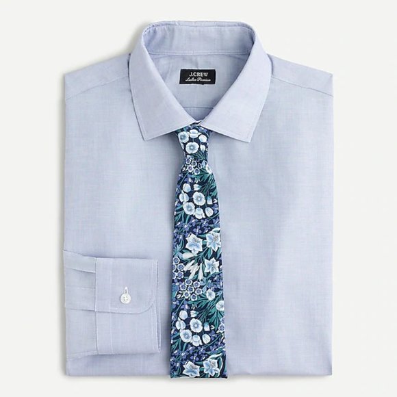 J Crew Tie Liberty Print Mountain Primrose Floral - Picture 2 of 3